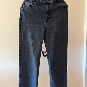 Hollister Women's Black Straight Leg Jeans